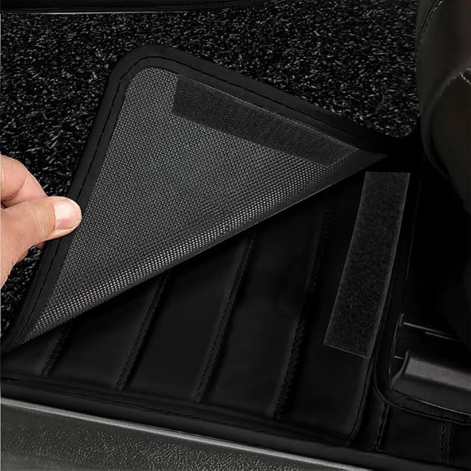 Black 9d Floor Mats for Cars | Torque_India_