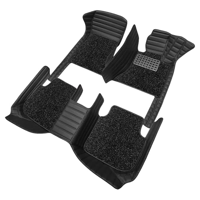Black 9d Floor Mats for Cars | Torque_India_