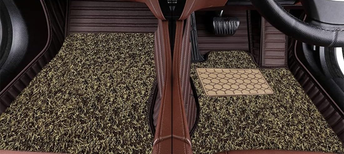 Coffee 9d Floor Mats for Cars | Torque_India_