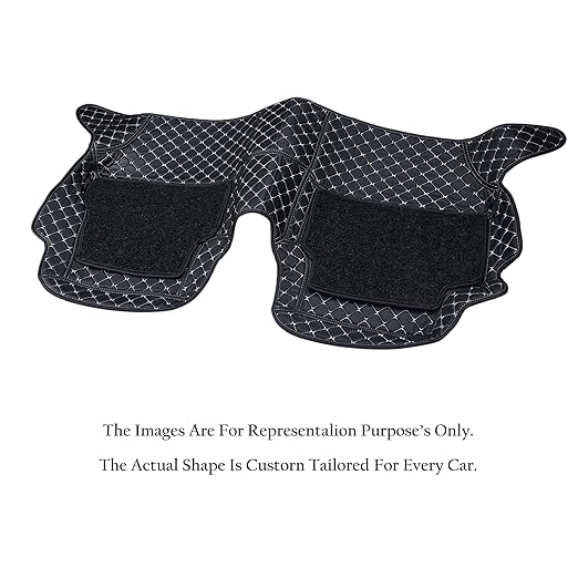 Black And Grey 7d Mats For Cars | Torque_India_