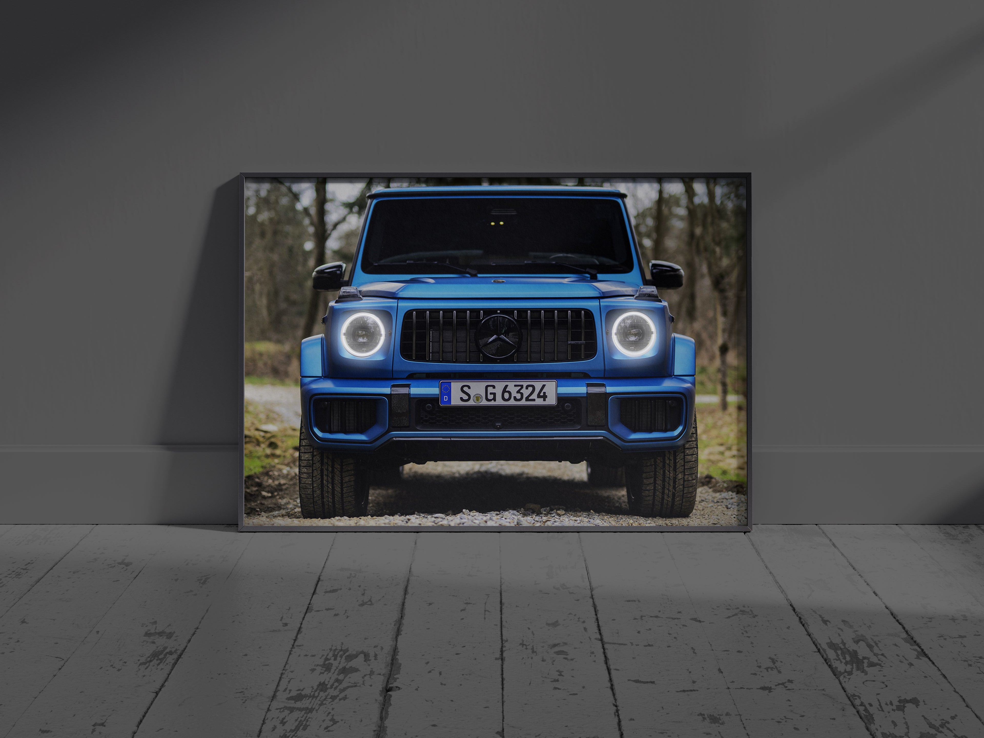 Mercedes G63 AMG | Neon LED Poster
