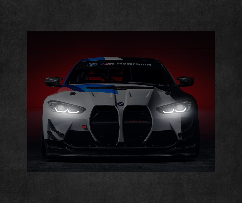 BMW M4 GT312 |  Neon LED Car Posters
