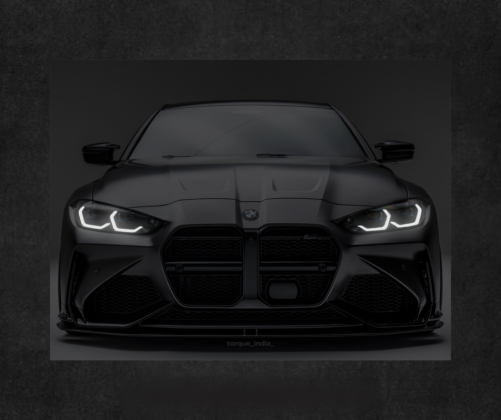 BMW M4 G80 | Neon LED Poster