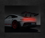 Porsche GT3RS | Neon LED Poster