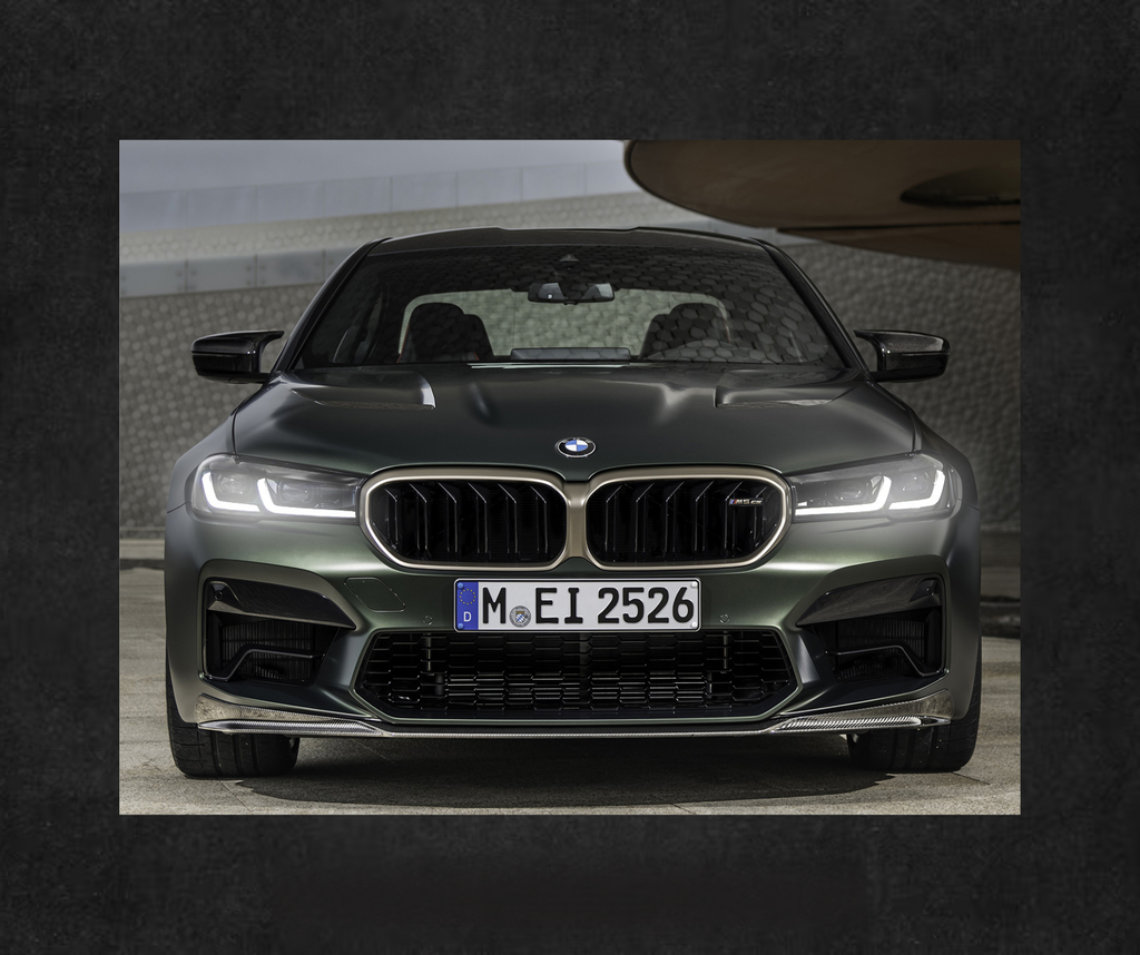 BMW M5 CS | Neon LED Poster