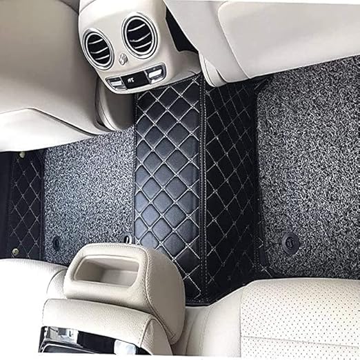 Black And Grey 7d Mats For Cars | Torque_India_