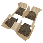 Beige 9d Floor Mats for Cars | Torque_India_
