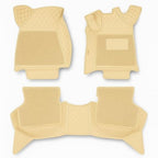 Beige 7d Floor Mats for Cars | Torque_India_