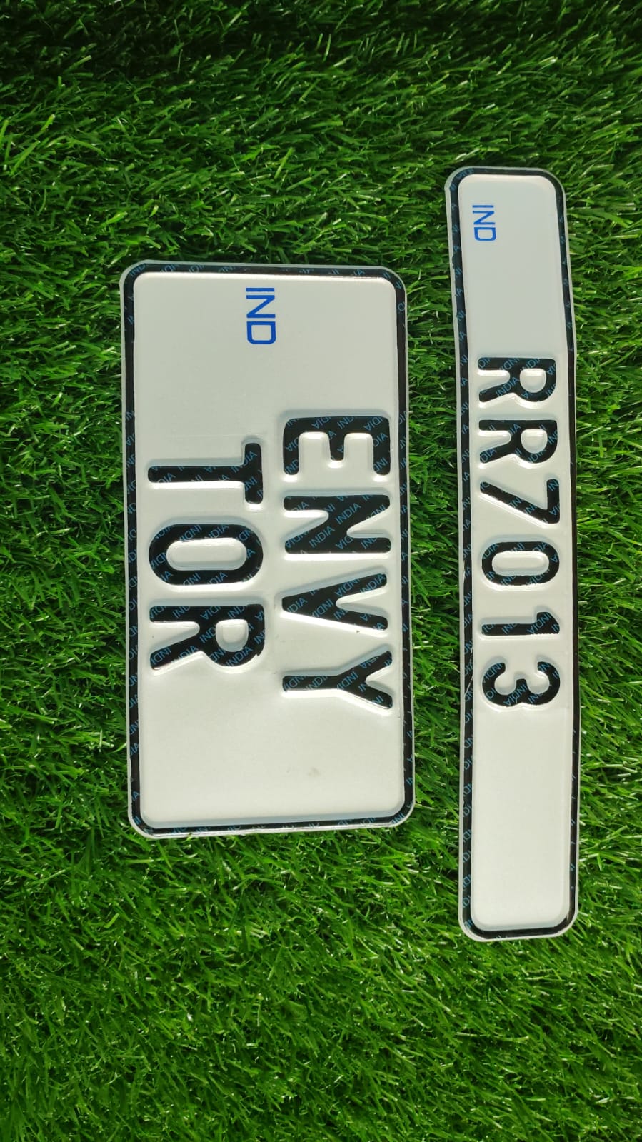 Bike/Scooter Number Plates without Series Number | Torque_India_