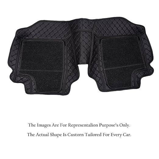 Black 7d Floor Mats for Cars | Torque_India_