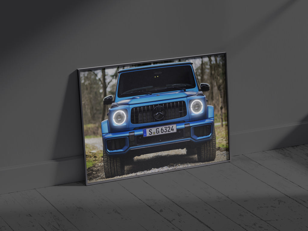 Mercedes G63 AMG | Neon LED Poster