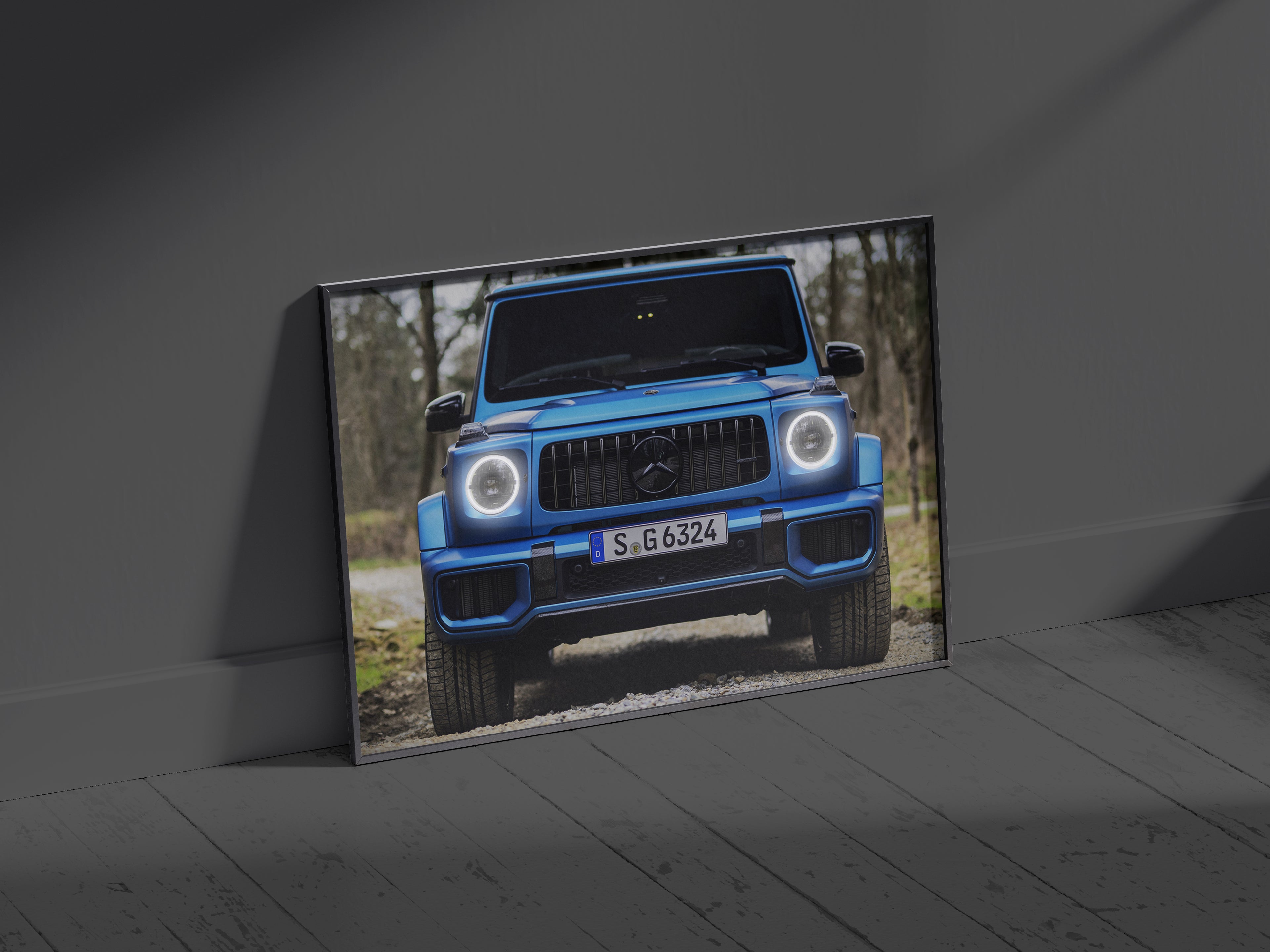 Mercedes G63 AMG | Neon LED Poster