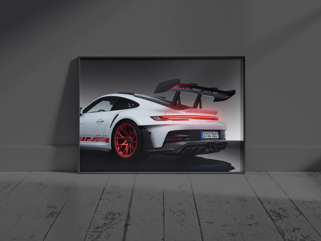 Porsche GT3RS | Neon LED Poster