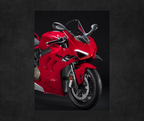 Ducati Panigale V4 | Neon LED Poster