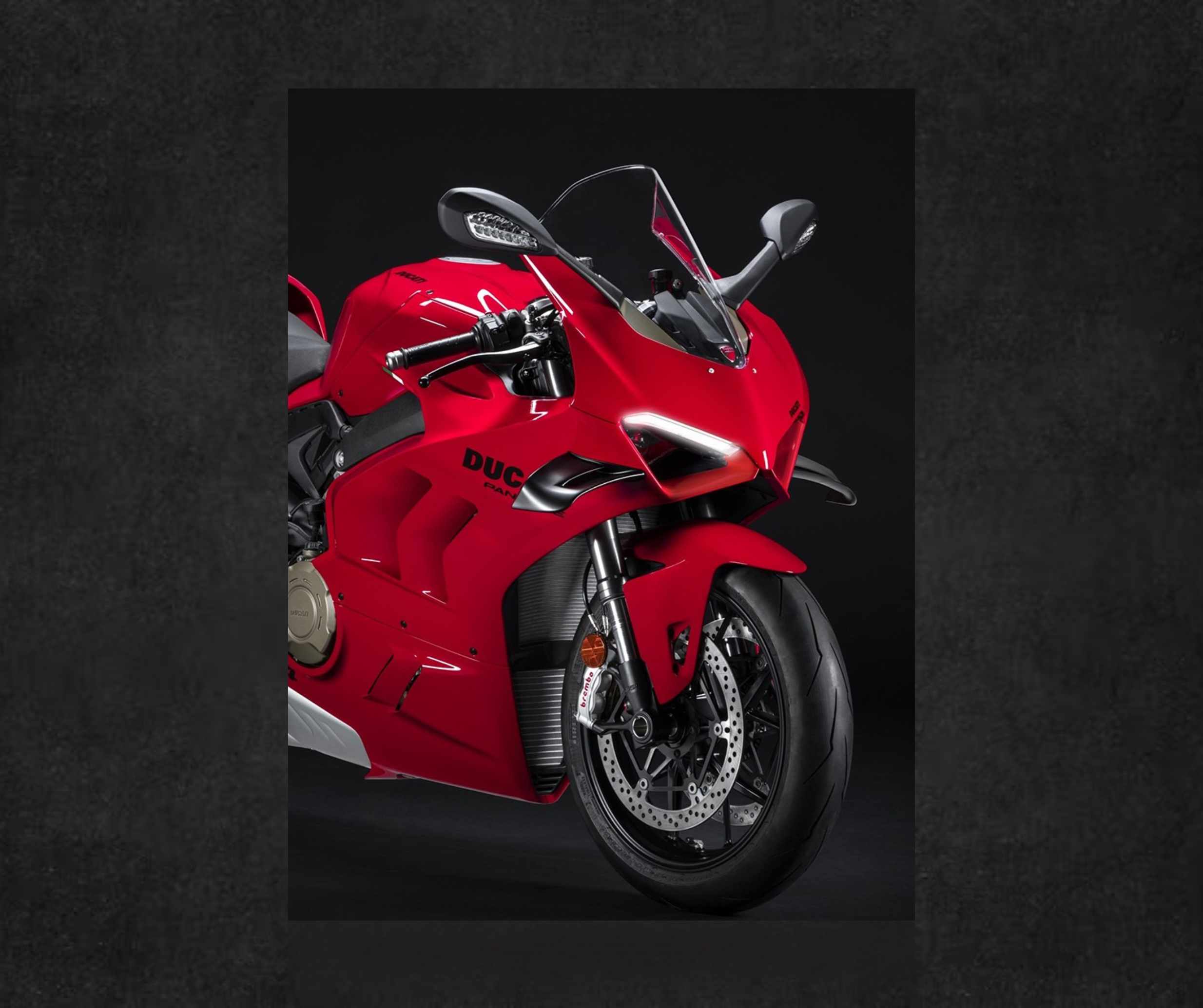 Ducati Panigale V4 | Neon LED Poster