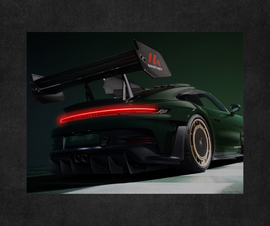 Porsche GT3RS Manthe | Neon LED Poster