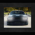 Dodge Challenger SRT | Neon LED Car Posters