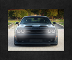 Dodge Challenger SRT | Neon LED Car Posters