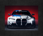 BMW M4 GT312 |  Neon LED Car Posters