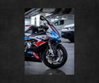 BMW S1000RR | Neon LED Bike Posters