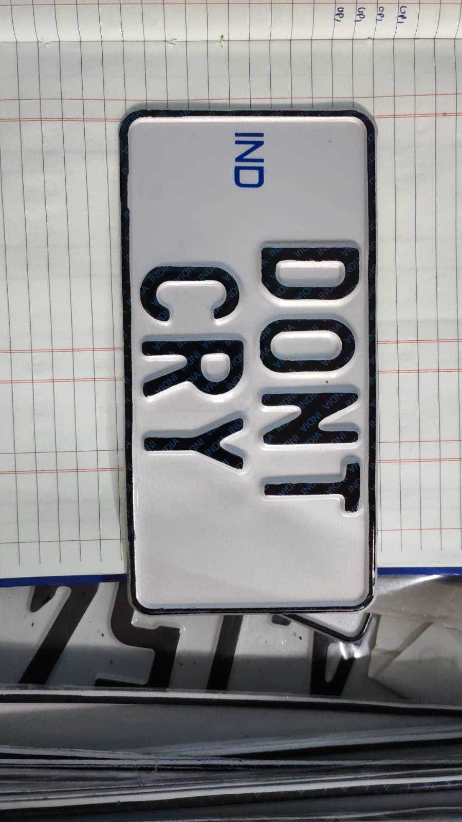 Bike/Scooter Number Plates without Series Number | Torque_India_